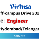 Virtusa Off-campus Drive 2026