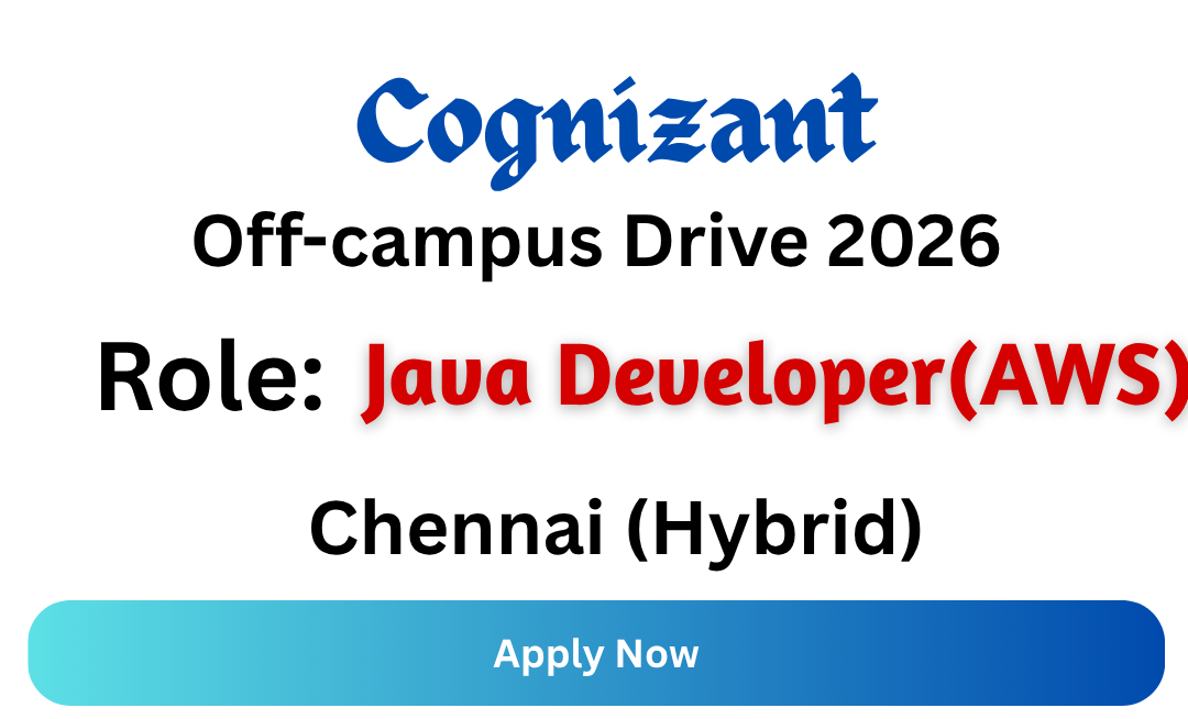 Cognizant Off-campus Drive 2026