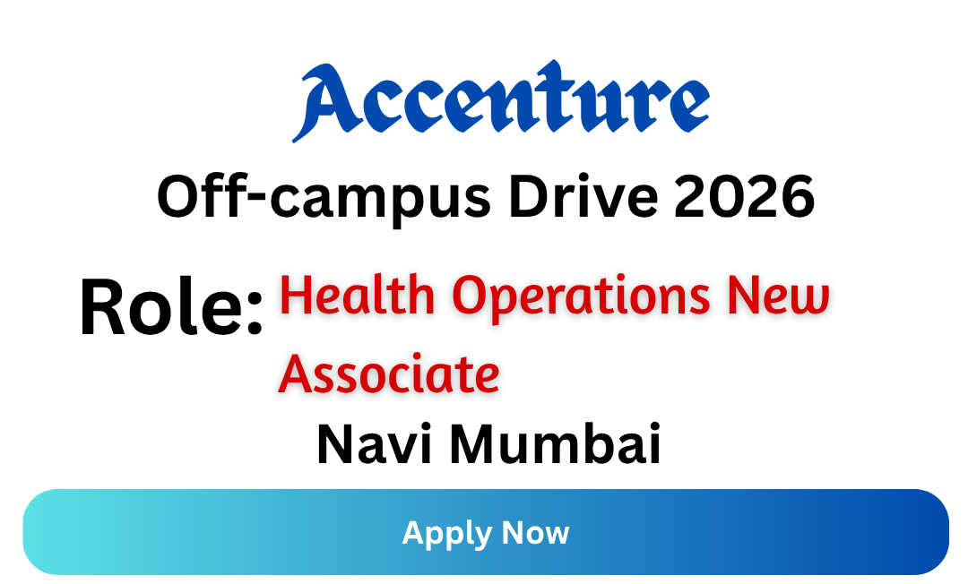 Accenture Off-campus Drive 2026