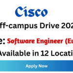 Cisco Off-campus Drive 2026
