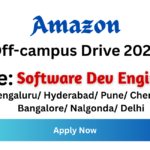 Amazon Off-campus Drive 2026