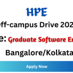 HPE Off-campus Drive 2026