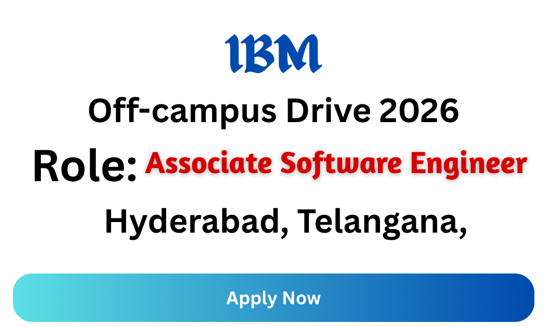 IBM Off-campus Drive 2026