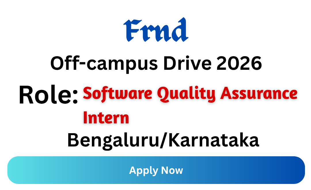 Frnd Off-campus Drive 2026
