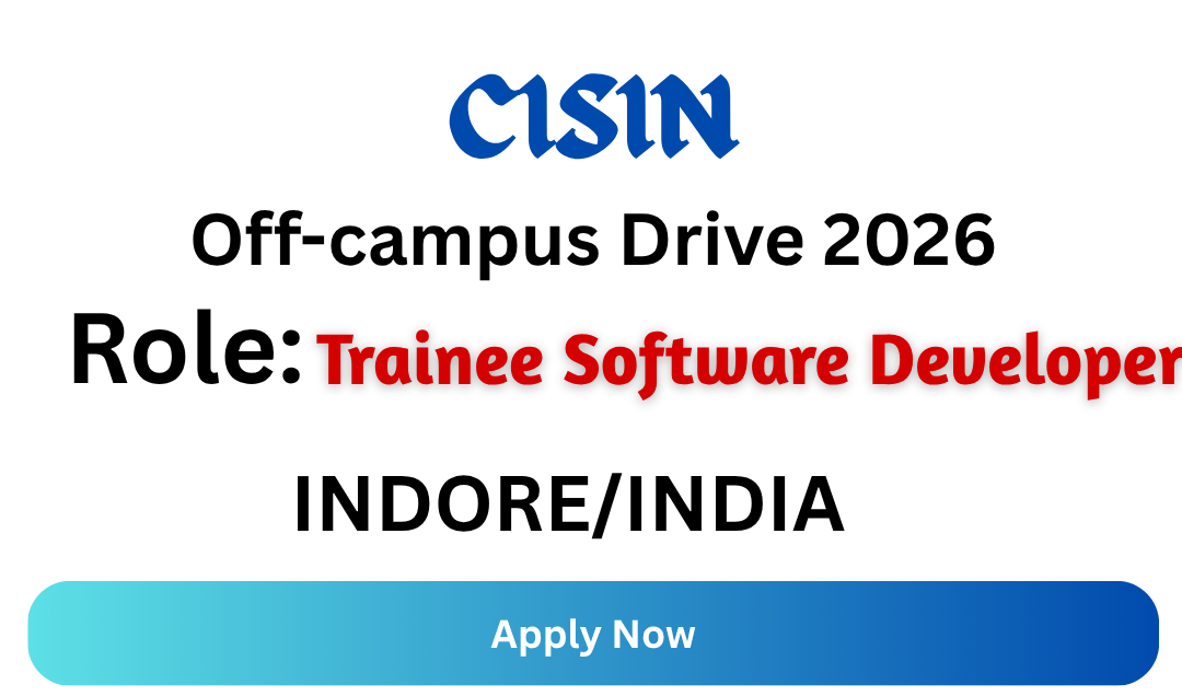 CISIN Off-campus Drive 2026