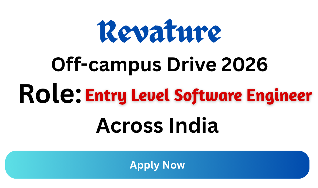 Revature Off-campus Drive 2026
