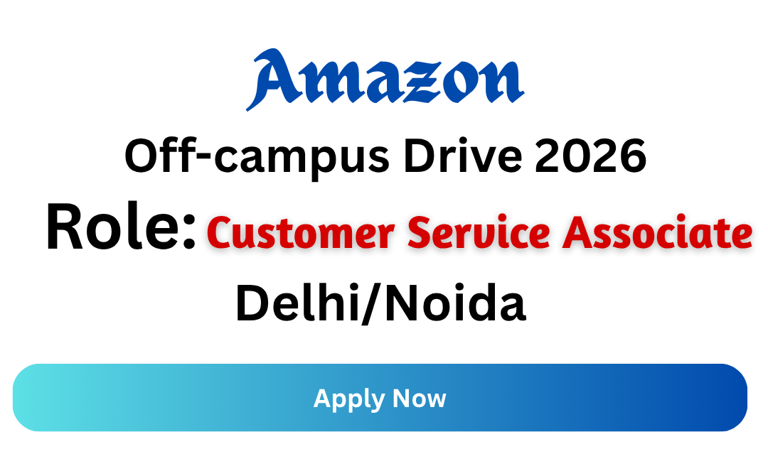 Amazon Off-campus Drive 2026