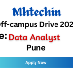 Mhtechin Off-campus Drive 2026