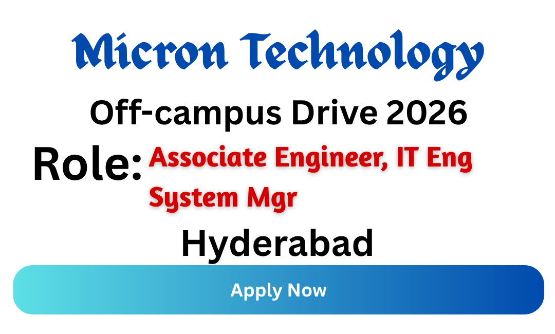 Micron Technology Off-campus Drive 2026