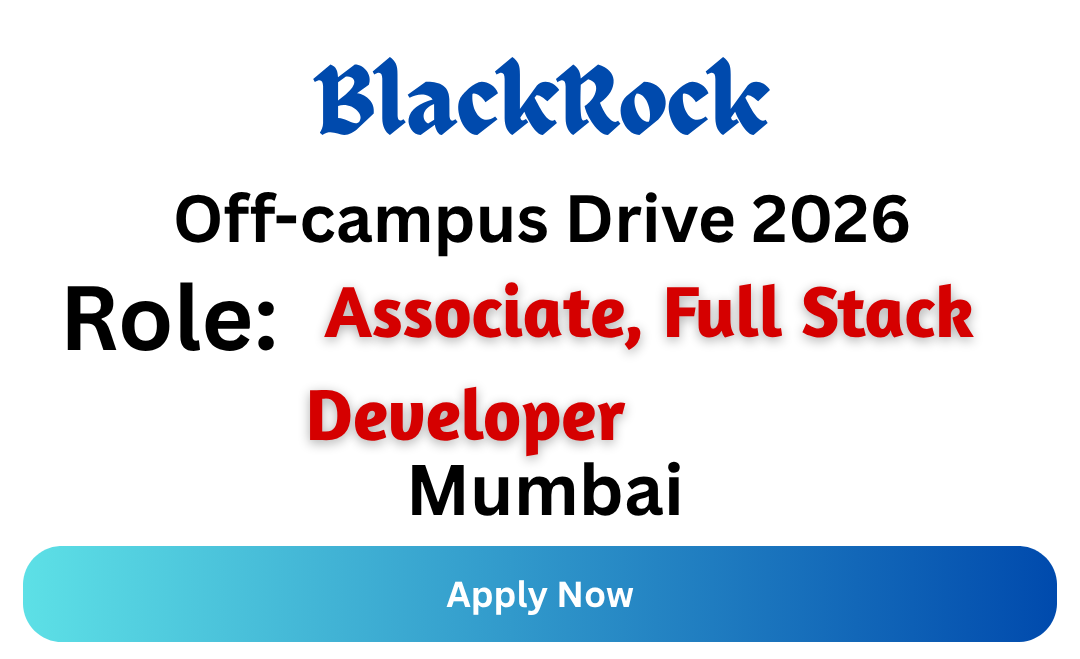 BlackRock Off-campus Drive 2026