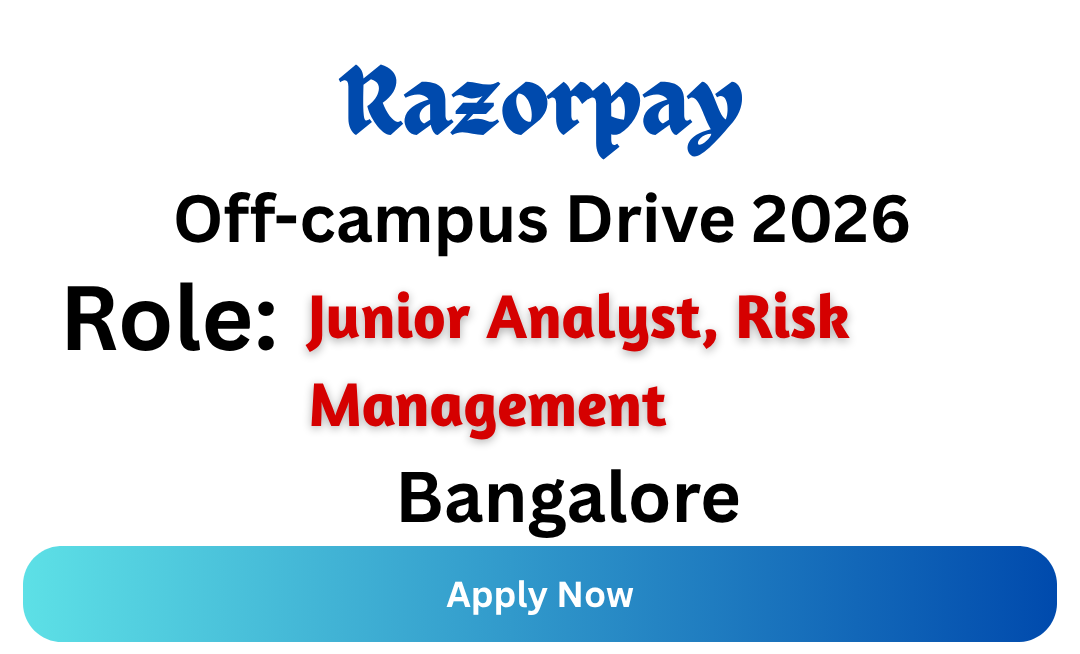 Razorpay Off-campus Drive 2026