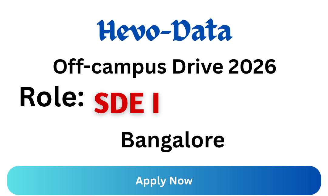 Hevo-Data Off-campus Drive 2026