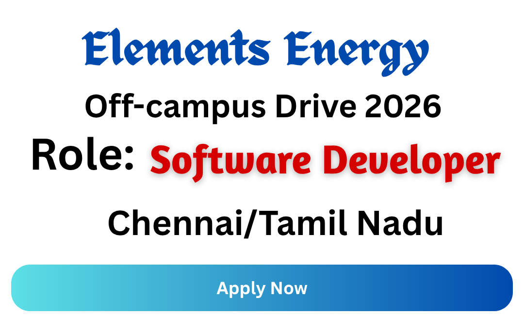 Elements Energy Off-campus Drive 2026