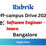 Rubrik Off-campus Drive 2026
