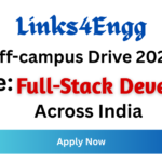 Links4Engg Off-campus Drive 2026