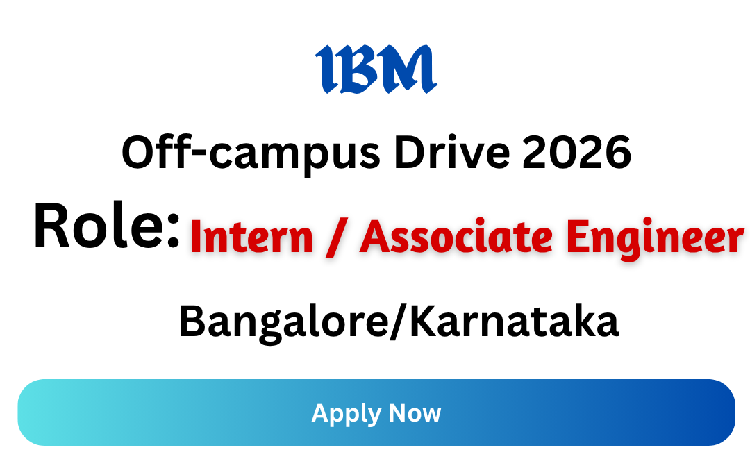 IBM Off-campus Drive 2026