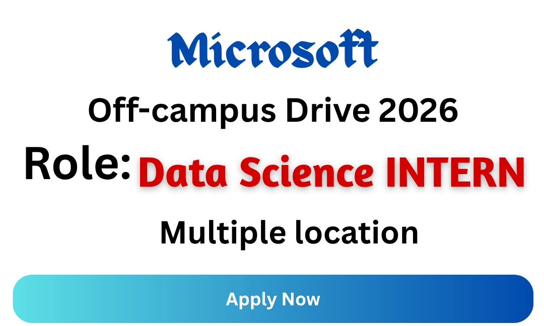 Microsoft Off-campus Drive 2026