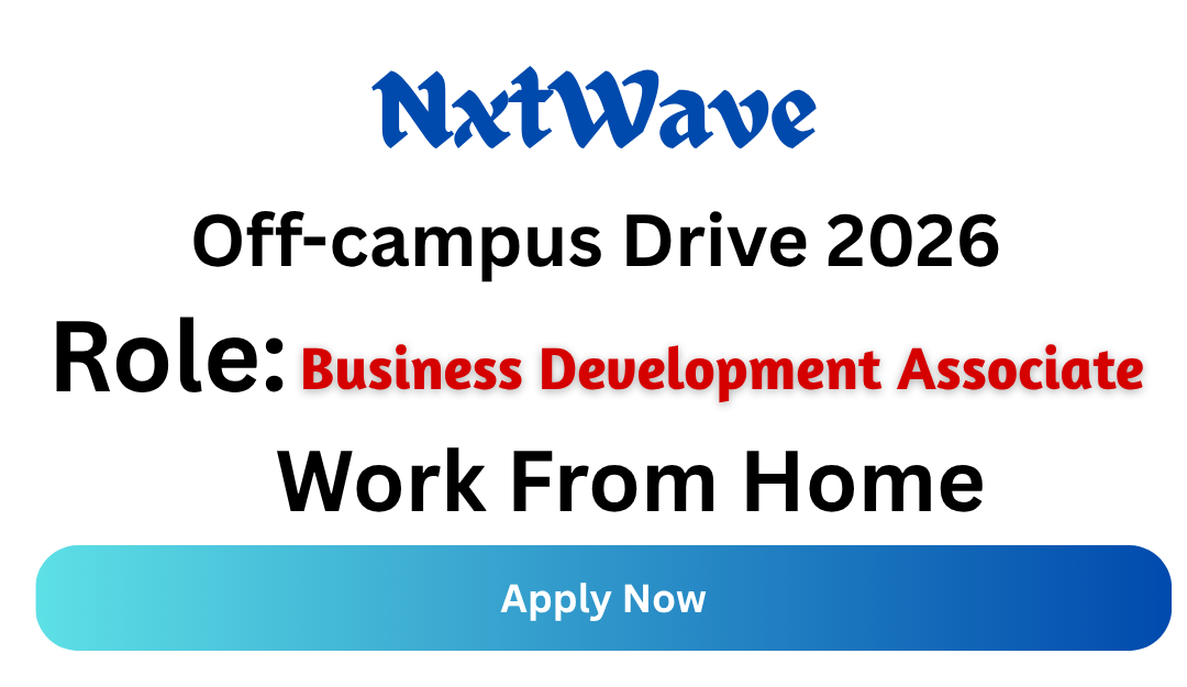 NxtWave Off-campus Drive 2026