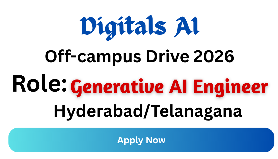 Digitals AI Off-campus Drive 2026