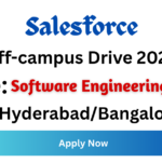 Salesforce Off-campus Drive 2026