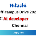 Hitachi Off-campus Drive 2026