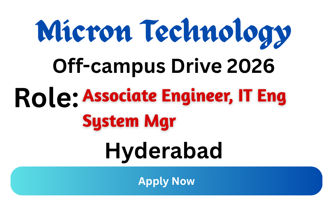Micron Technology Off-campus Drive 2026