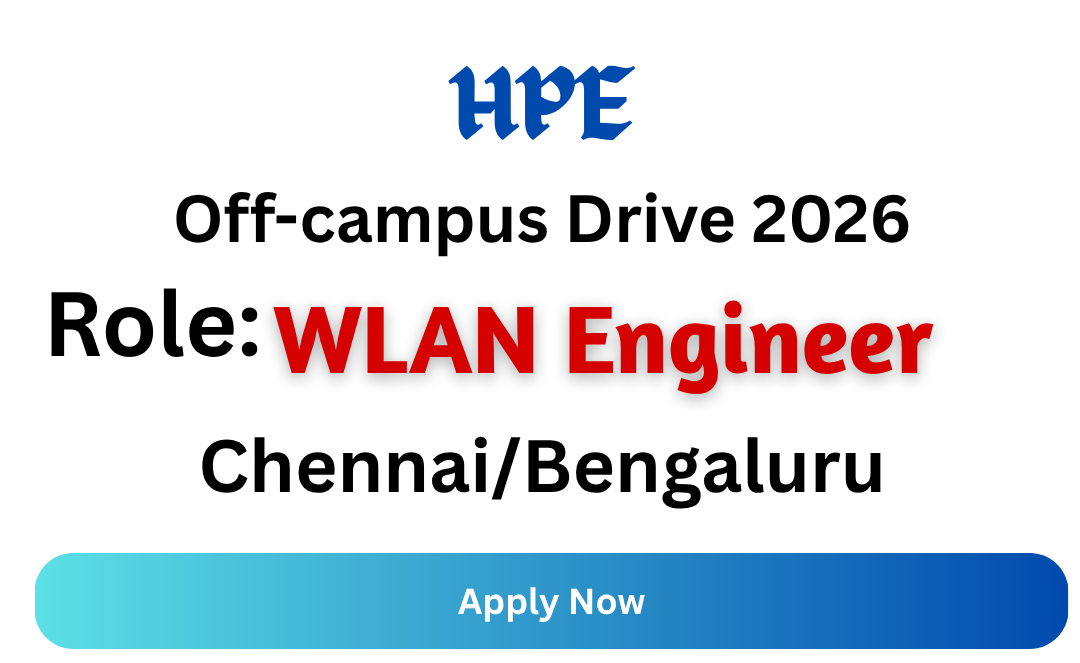 HPE Off-campus Drive 2026