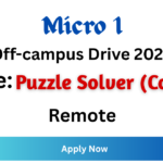 Micro 1 Off-campus Drive 2026