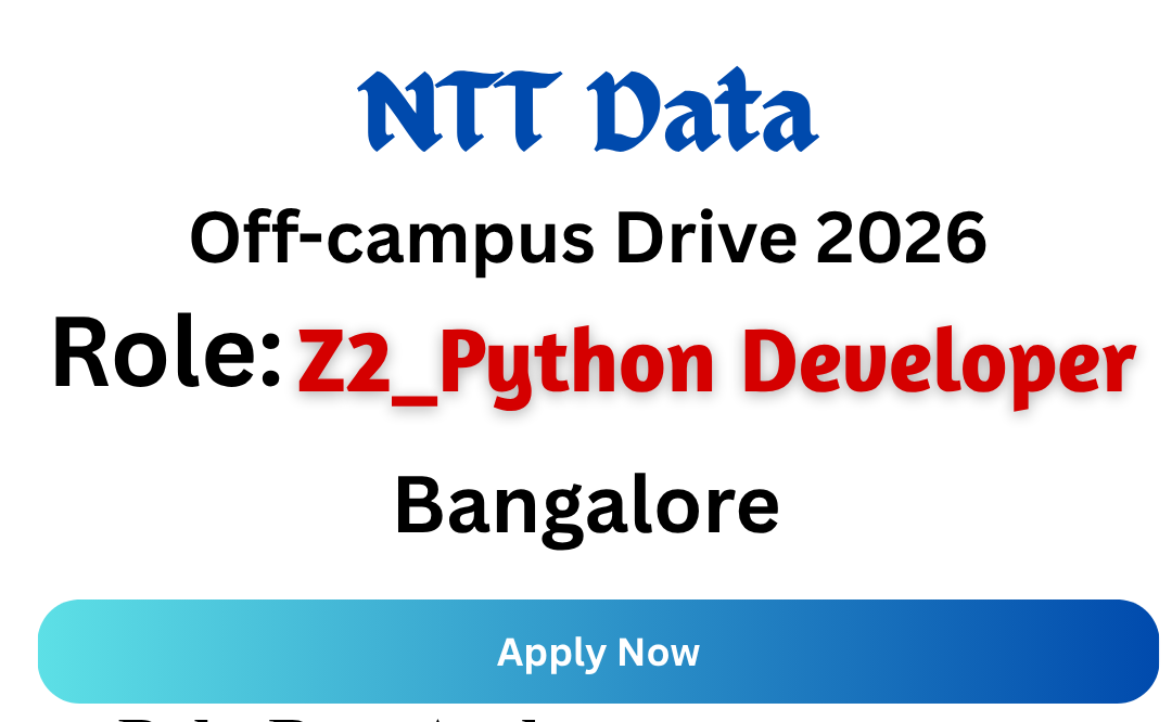 NTT Data Off-campus Drive 2026