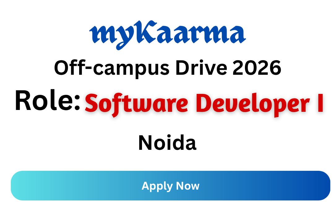 myKaarma Off-campus Drive 2026