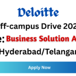 Deloitte Off-campus Drive 2026