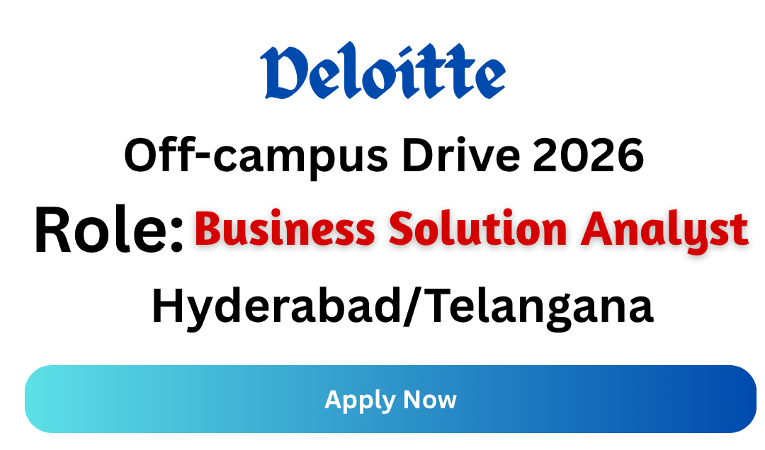 Deloitte Off-campus Drive 2026