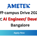 AMETEK Off-campus Drive 2026