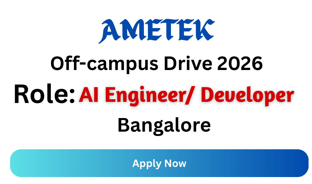 AMETEK Off-campus Drive 2026