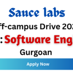 Sauce Labs Off-campus Drive 2026