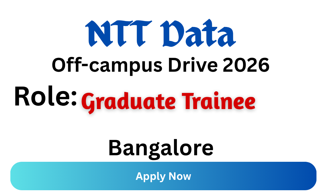 NTT Data Off-campus Drive 2026