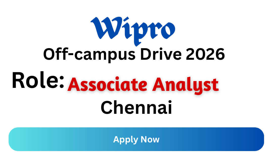 Wipro Off-campus Drive 2026