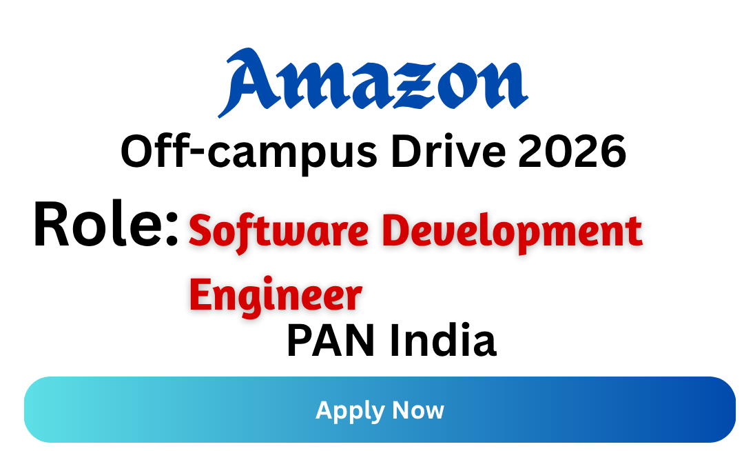 Amazon Off-campus Drive 2026