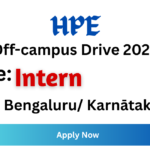 HPE Off-campus Drive 2026