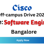 Cisco Off-campus Drive 2026