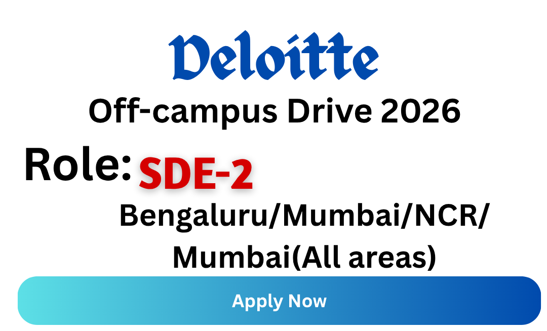 Deloitte Off-campus Drive 2026