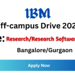 IBM Off-campus Drive 2026