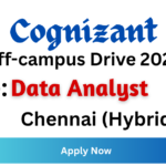 Cognizant Off-campus Drive 2026