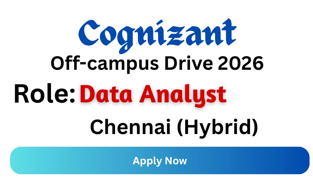 Cognizant Off-campus Drive 2026