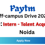 Paytm Off-campus Drive 2026