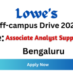 Lowe's Off-campus Drive 2026