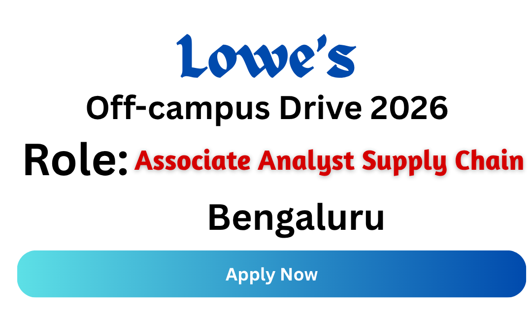 Lowe's Off-campus Drive 2026
