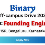 Binary Off-campus Drive 2026