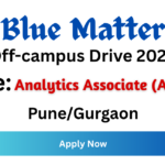 Blue Matter Off-campus Drive 2026